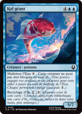 Koï géant - Avatar, le dernier maître de l'air