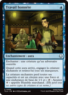 Travail honnête - Avatar, le dernier maître de l'air