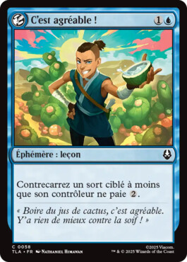 C’est agréable ! - Avatar, le dernier maître de l'air