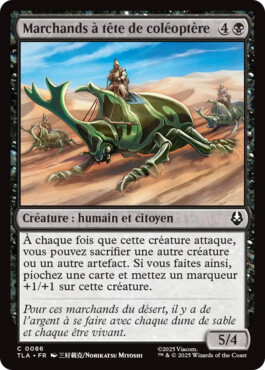 Marchands à tête de coléoptère - Avatar, le dernier maître de l'air