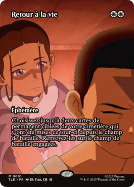 Retour à la vie - Avatar, le dernier maître de l'air Eternal