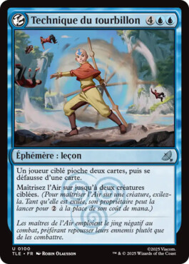 Technique du tourbillon - Avatar, le dernier maître de l'air Eternal