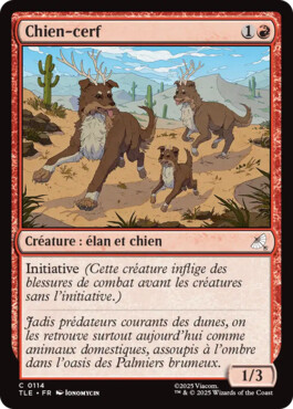 Chien-cerf - Avatar, le dernier maître de l'air Eternal