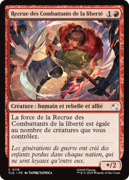 Recrue des Combattants de la liberté - Avatar, le dernier maître de l'air Eternal