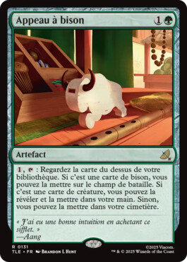 Appeau à bison - Avatar, le dernier maître de l'air Eternal