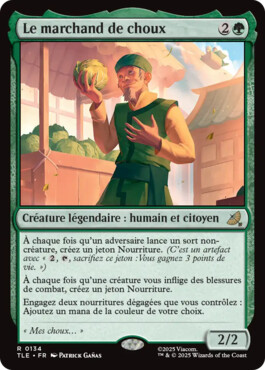 Le marchand de choux - Avatar, le dernier maître de l'air Eternal