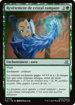 Revêtement de cristal rampant - Avatar, le dernier maître de l'air Eternal