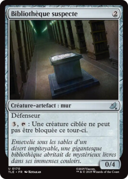 Bibliothèque suspecte - Avatar, le dernier maître de l'air Eternal