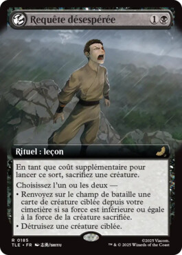 Requête désespérée - Avatar, le dernier maître de l'air Eternal