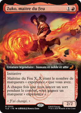 Zuko, maître du Feu - Avatar, le dernier maître de l'air Eternal