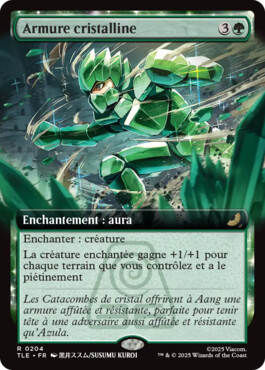 Armure cristalline - Avatar, le dernier maître de l'air Eternal