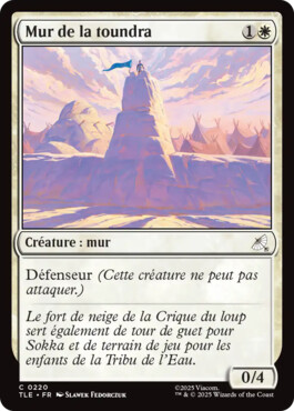 Mur de la toundra - Avatar, le dernier maître de l'air Eternal