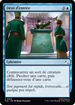 Déni d'entrée - Avatar, le dernier maître de l'air Eternal