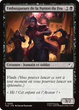 Embusqueurs de la Nation du Feu - Avatar, le dernier maître de l'air Eternal