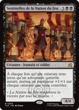 Sentinelles de la Nation du Feu - Avatar, le dernier maître de l'air Eternal