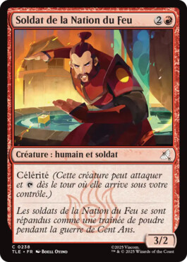 Soldat de la Nation du Feu - Avatar, le dernier maître de l'air Eternal