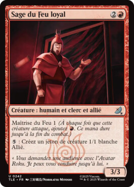 Sage du Feu loyal - Avatar, le dernier maître de l'air Eternal