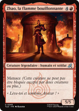 Zhao, la flamme bouillonnante - Avatar, le dernier maître de l'air Eternal