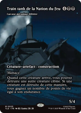 Carcasse mécanique délétère - Avatar, le dernier maître de l'air Eternal