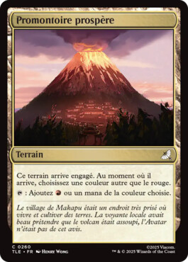 Promontoire prospère - Avatar, le dernier maître de l'air Eternal