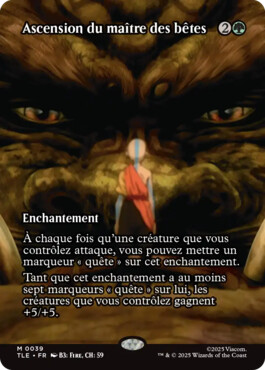 Ascension du maître des bêtes - Avatar, le dernier maître de l'air Eternal
