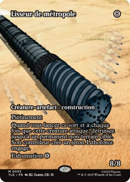 Lisseur de métropole - Avatar, le dernier maître de l'air Eternal