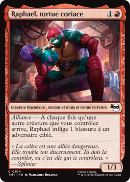 Raphael, tortue coriace - Teenage Mutant Ninja Turtles