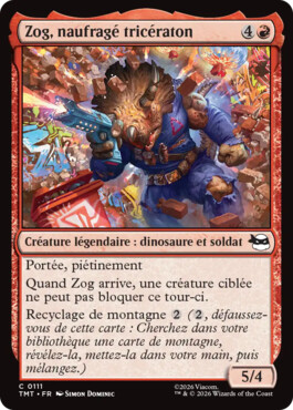 Zog, naufragé tricératon - Teenage Mutant Ninja Turtles