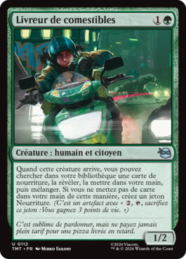 Livreur de comestibles - Teenage Mutant Ninja Turtles