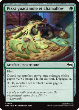 Pizza guacamole et chamallow - Teenage Mutant Ninja Turtles