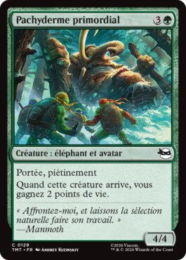 Pachyderme primordial - Teenage Mutant Ninja Turtles