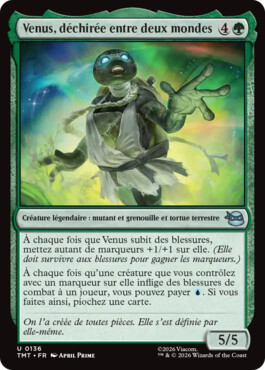 Venus, déchirée entre deux mondes - Teenage Mutant Ninja Turtles