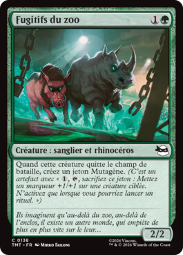 Fugitifs du zoo - Teenage Mutant Ninja Turtles