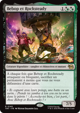 Bebop et Rocksteady - Teenage Mutant Ninja Turtles