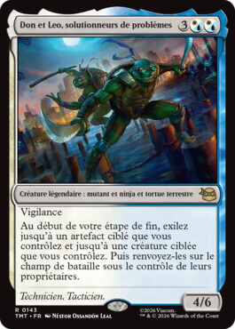 Don et Leo, solutionneurs de problèmes - Teenage Mutant Ninja Turtles