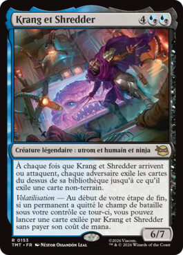 Krang et Shredder - Teenage Mutant Ninja Turtles