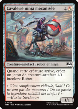 Cavalerie ninja mécanisée - Teenage Mutant Ninja Turtles