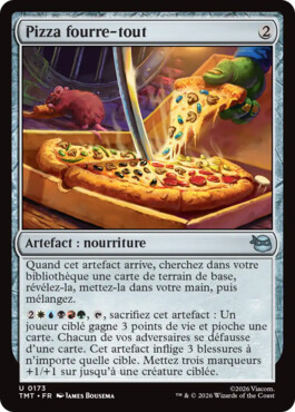 Pizza fourre-tout - Teenage Mutant Ninja Turtles