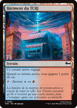 Bâtiment du TCRI - Teenage Mutant Ninja Turtles