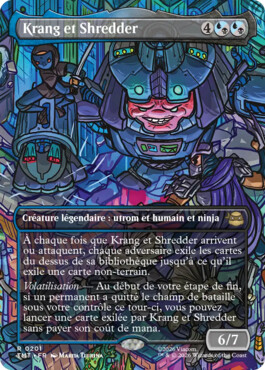 Krang et Shredder - Teenage Mutant Ninja Turtles