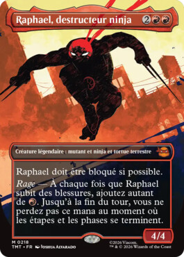 Raphael, destructeur ninja - Teenage Mutant Ninja Turtles