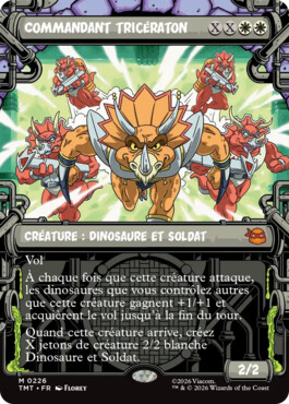 Commandant tricératon - Teenage Mutant Ninja Turtles