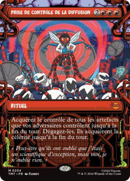 Prise de contrôle de la diffusion - Teenage Mutant Ninja Turtles