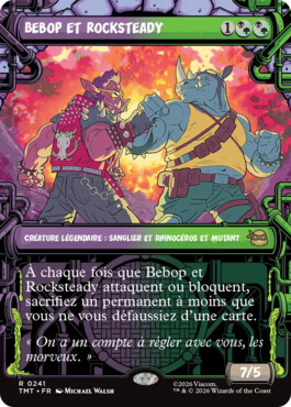 Bebop et Rocksteady - Teenage Mutant Ninja Turtles