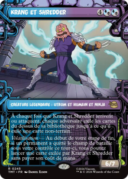 Krang et Shredder - Teenage Mutant Ninja Turtles