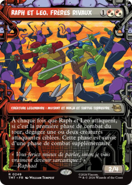 Raph et Leo, frères rivaux - Teenage Mutant Ninja Turtles