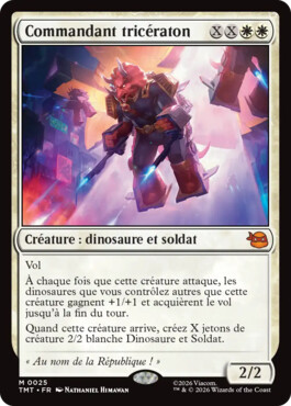 Commandant tricératon - Teenage Mutant Ninja Turtles