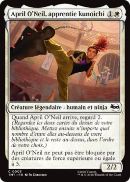 April O'Neil, apprentie kunoichi - Teenage Mutant Ninja Turtles