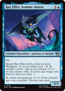 Ray Fillet, homme manta - Teenage Mutant Ninja Turtles