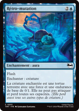 Rétro-mutation - Teenage Mutant Ninja Turtles